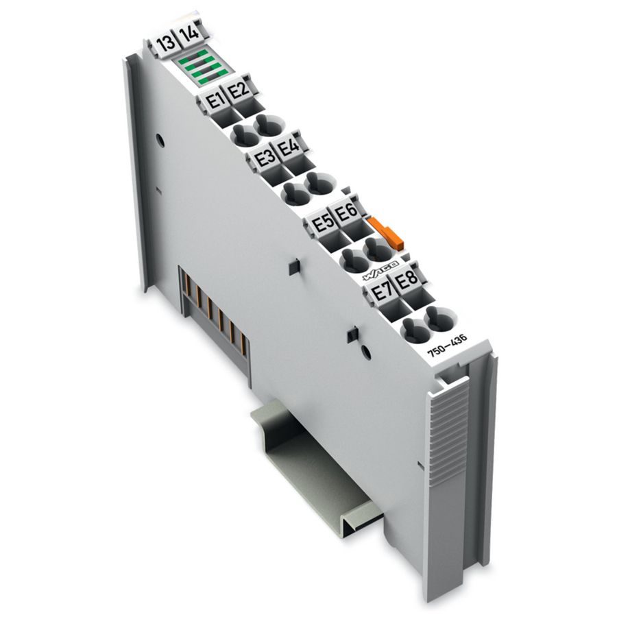 8-kanaals digitale ingang DC 24V 3ms lichtgrijs