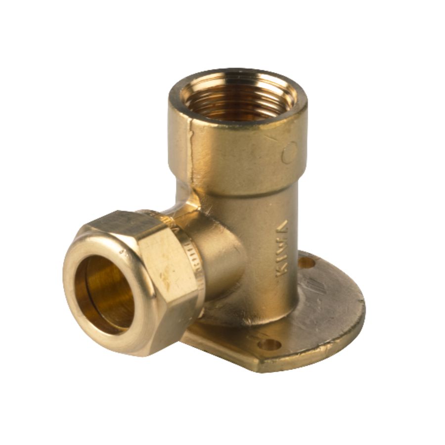 Muurplaat Super knel 15x1/2"bn.L S1240 DZR (DeZinc. Resistant) VVE=10