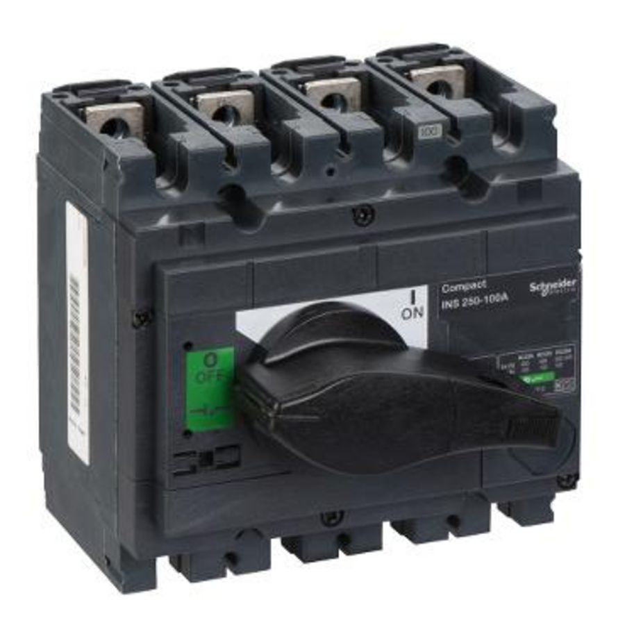 Lastscheider Vast Zwart ComPact INS250-100A 4P
