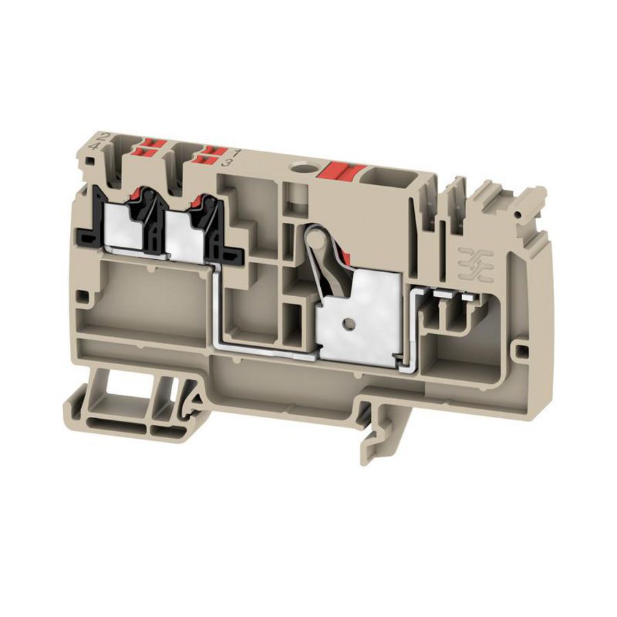 Doorvoerklem d.beige 10mm2 57 A 800 V c 2464730000 VVE=20