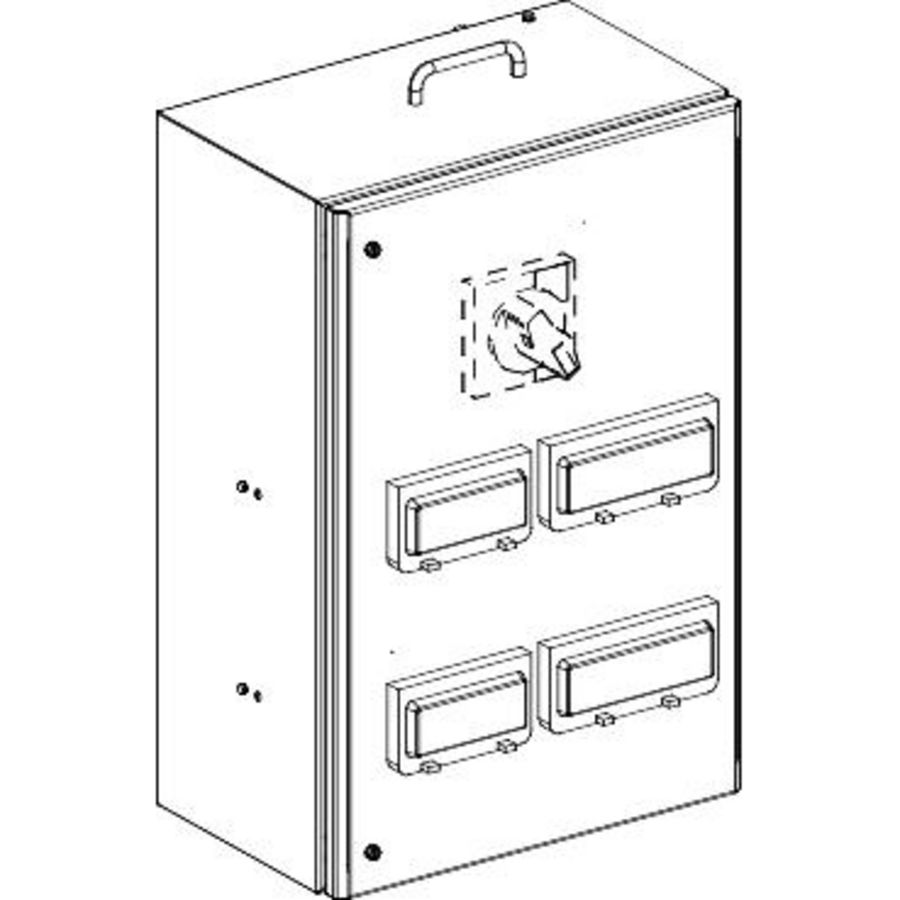 TAP OFF UNIT 250A 25 MODULES