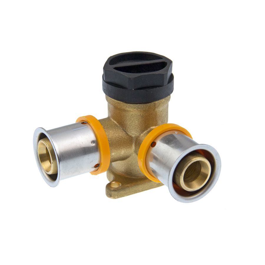 Muurplaat Ultrapress (Multipress) 20x1/2" bn. (dubb. aansl.) K7054