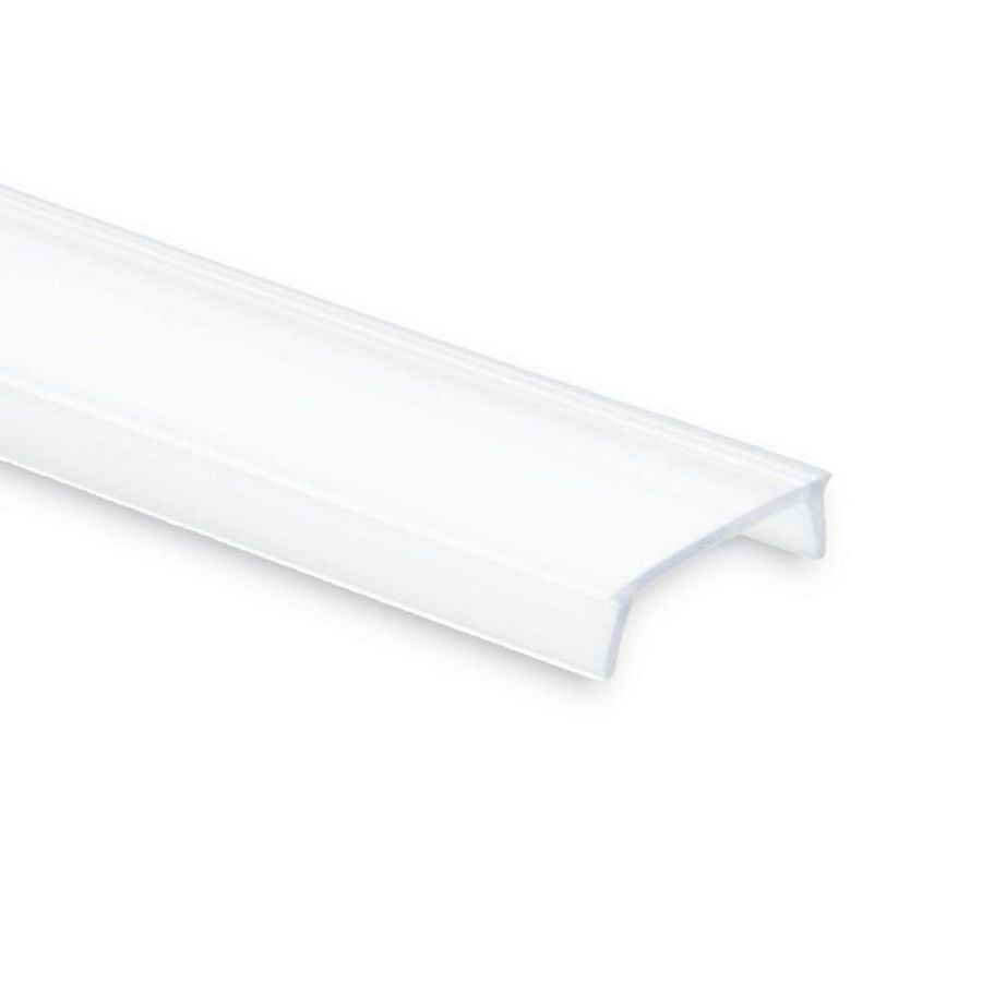 Afdekkap C8 L=2mtr. voor profiel PO17/PO23 opaal/gesatineerd