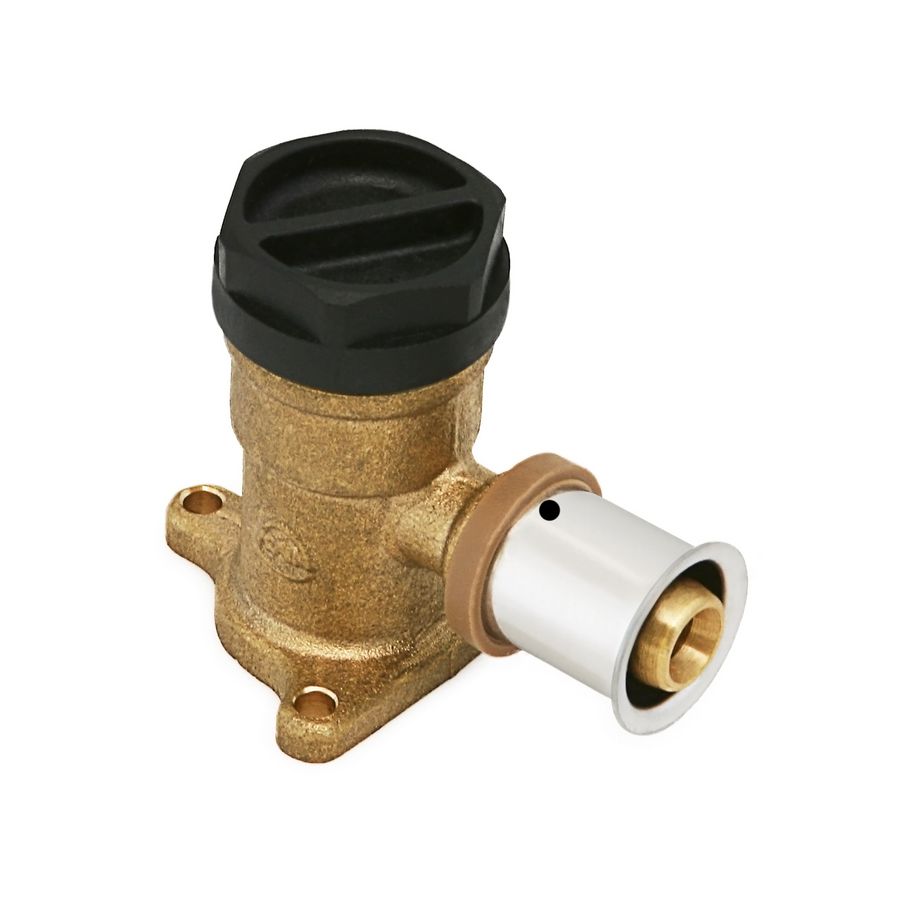 Muurplaat Ultrapress (Multipress) laag 14x1/2" bn. K7251