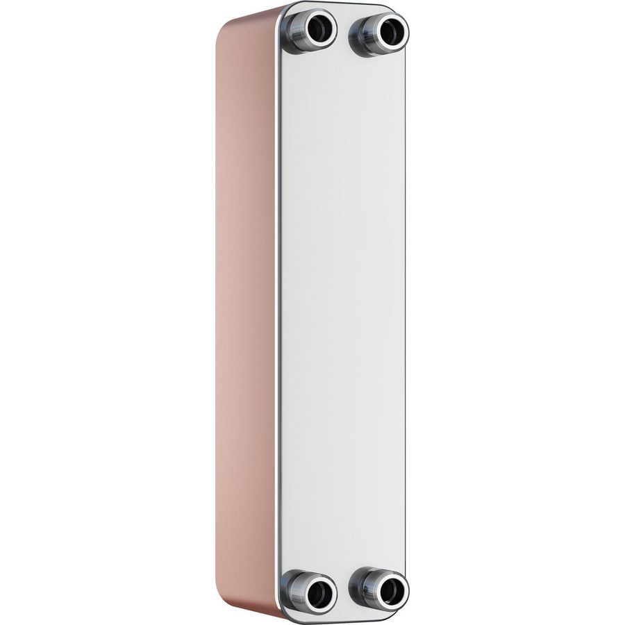 Warmtewisselaar Longtherm gesoldeerd RMB-60-150 AG aansluiting 1.1/4" bu.dr.