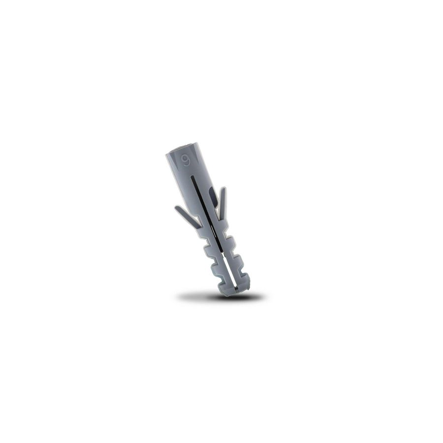 Doos a 100st. universele muurplug 6mm grijs