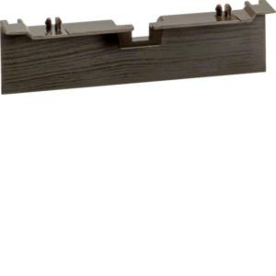 Plintpasstuk voor outlet voor goot 80mm hoog SL sucupira