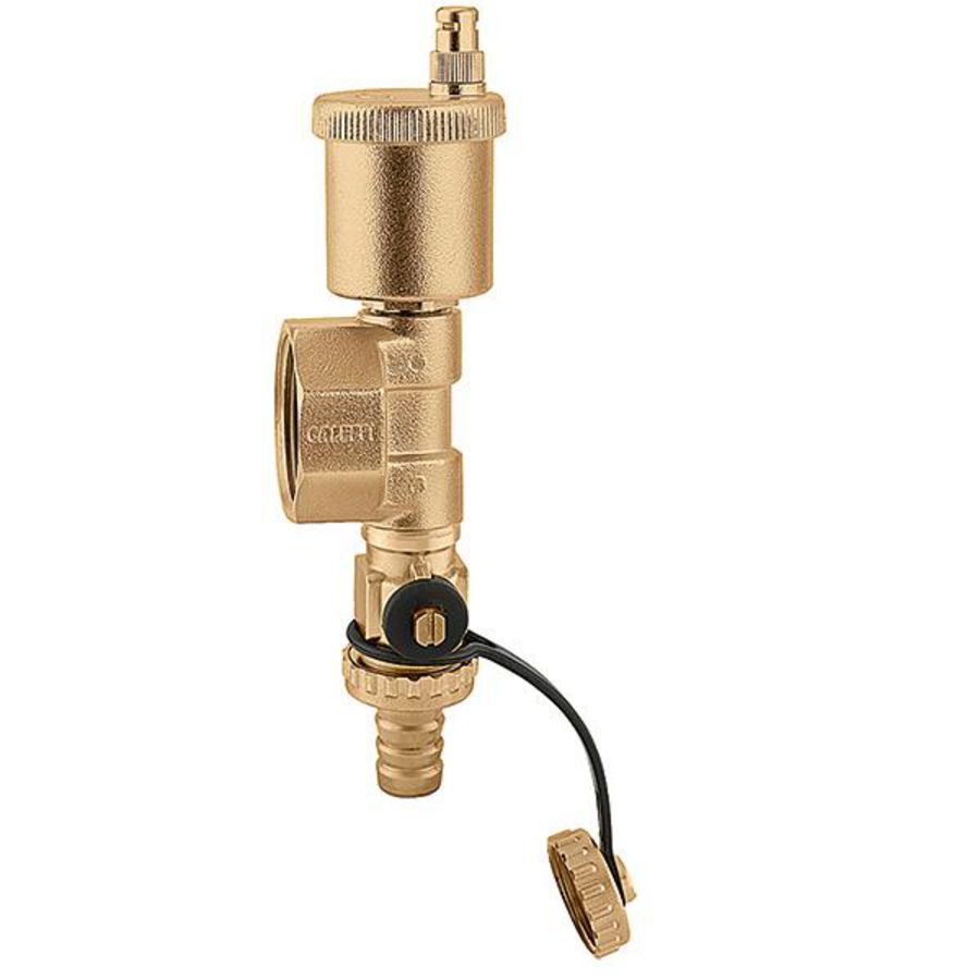 Set eindgroep met automatische ontluchter met aftap 1.1/4