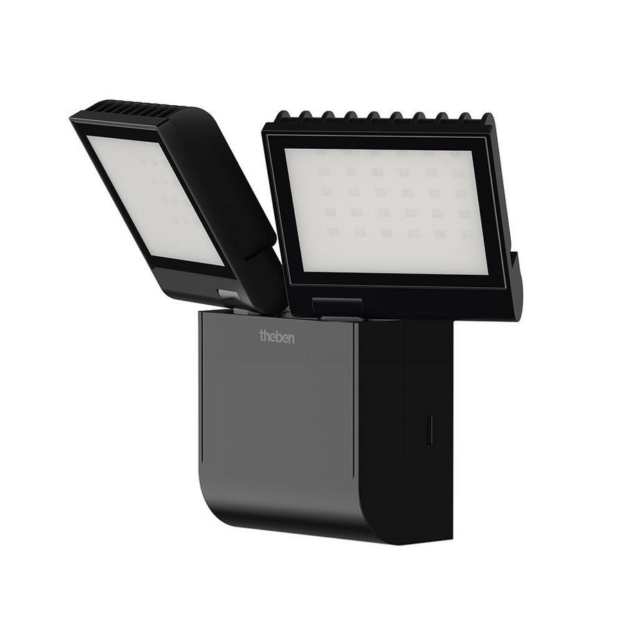 LED-Straler zwart 4000K 2x900lm