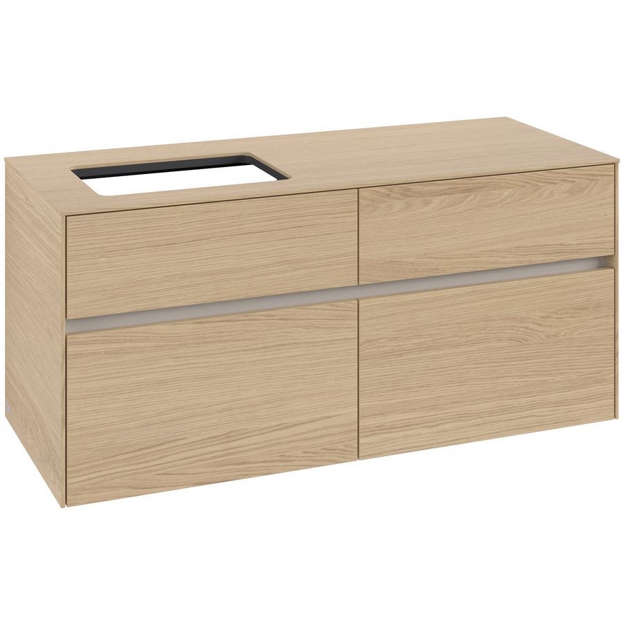 Wastafelonderkast Collaro 1200x548x500mm Nord.Oak C11300VJ