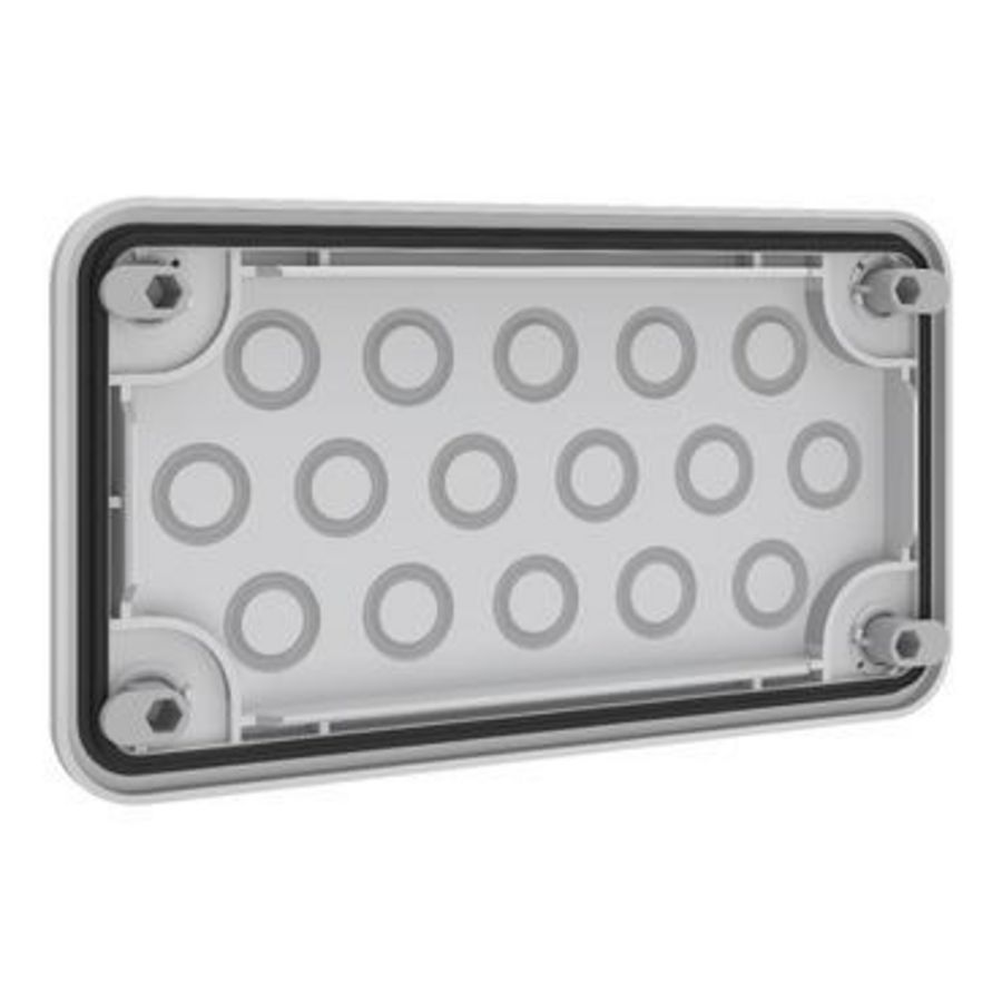 PrismaSeT XL Kabelinvoerplaat 16xM16