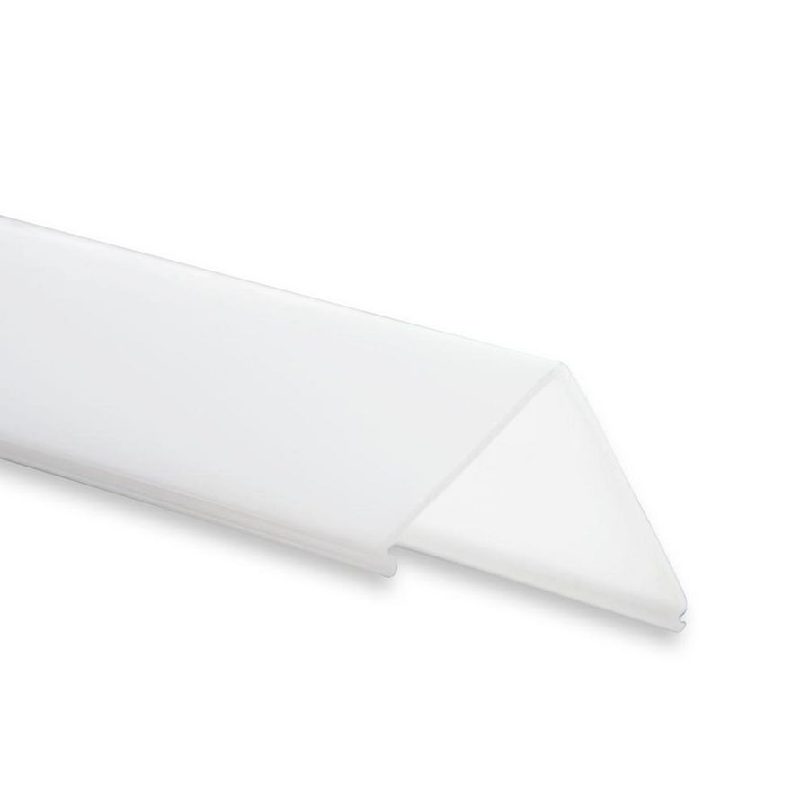 Afdekkap C16 L=2mtr. voor profiel PN19 opaal/gesatineerd