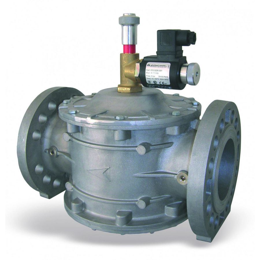 Gasmagneetventiel EV20 3/4" FF 6 bar 230V NC