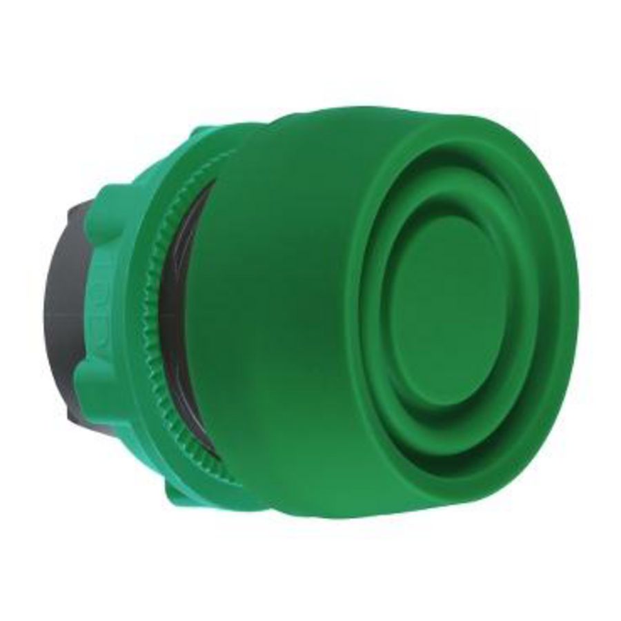 Kop drukknop Verhoogd Terugvering 22mm kapje Gr Harmony XB5