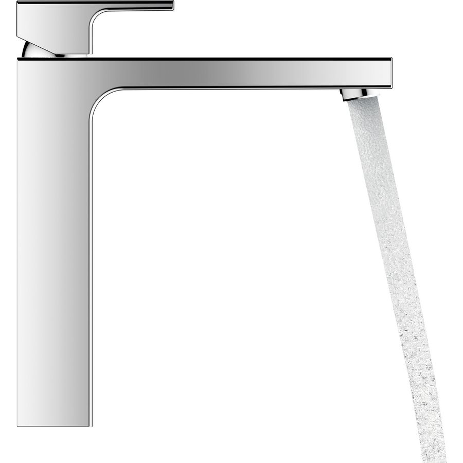 Vernis Shape wastafelkraan 230+pop up afv+trekstang 71562000