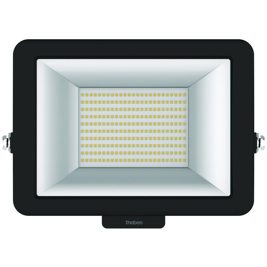 LED-Straler wandmontage 3000K 100W zwart