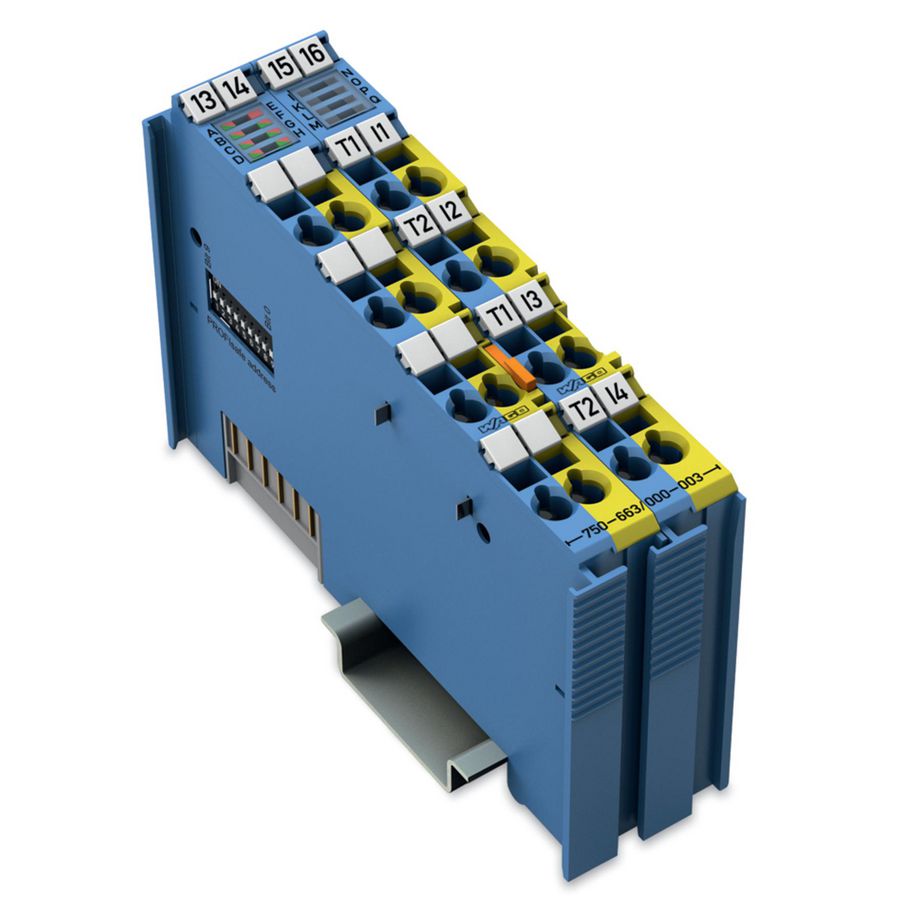 Intrinsiek veilige 4-kanaals digitale ingang DC 24 V PROFIsa