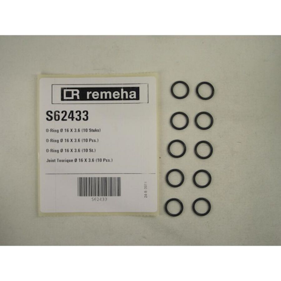 Set a 10st. O-ring 16 x 3.6 S62433