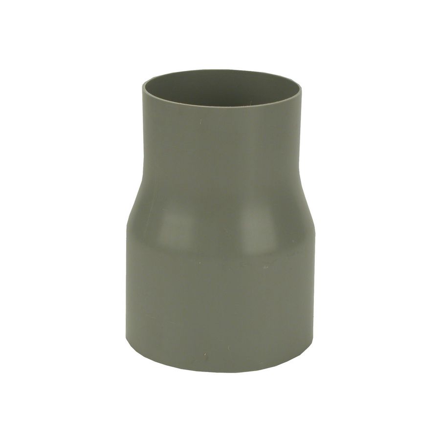 Verloopmof HWA PVC 100x70mm grijs mof/mof