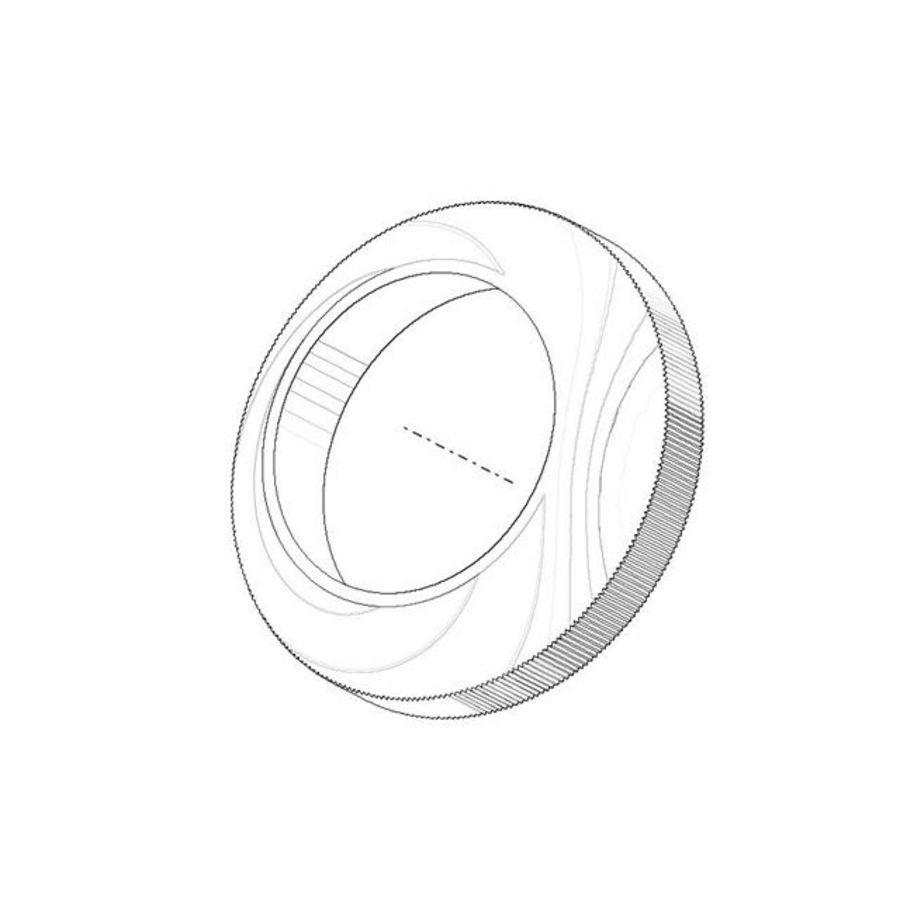 Greep 28x7mm Messing (23kt Goud)