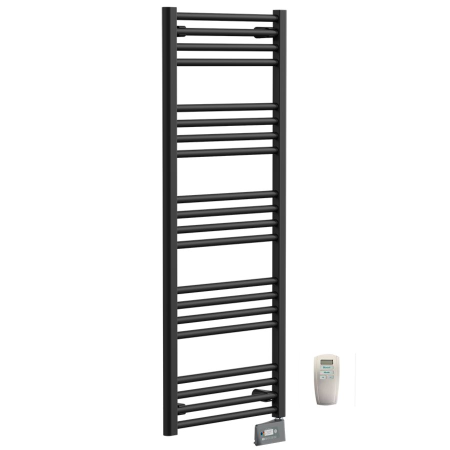Radiator Roberta Remote E-Comfort 1500x400mm 700W Mat Zwart