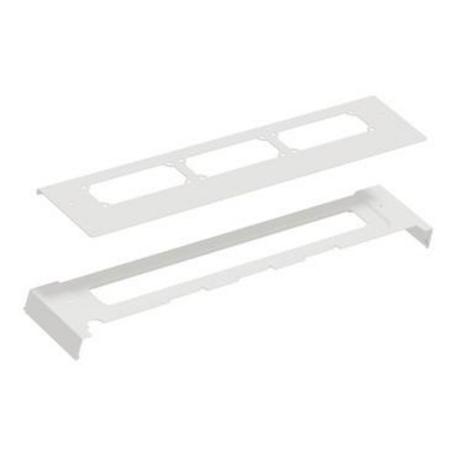 Gland plate interface PrismaSeT G 2 cut-outs FL21 gland pl