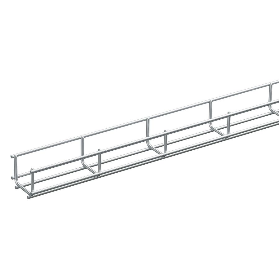 Lengte a 2,5m. Draadgoot 53/45 rvs 304L