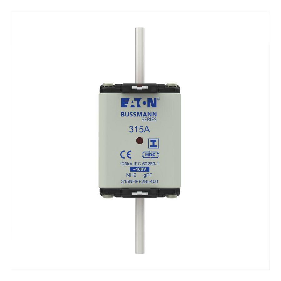 Zekering laagsp. 315A AC 400V NH2 gFF dubbele melder VVE=3