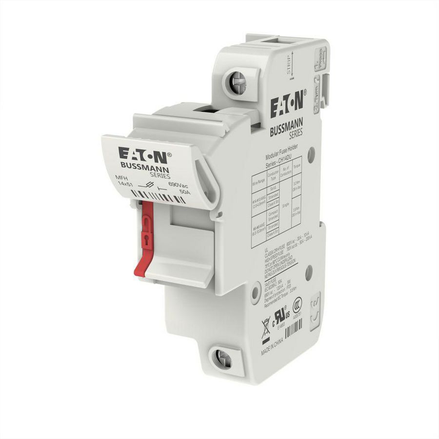 Zekeringhouder laagspan.50 A AC 690 V 14x51mm 1P IEC VVE=6
