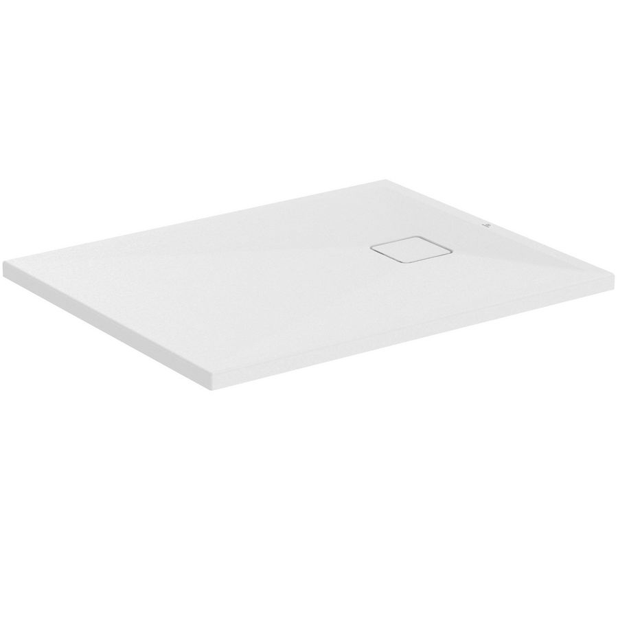 Douchebak rechthoek 1000x800x35mm silk white ultra flat evo