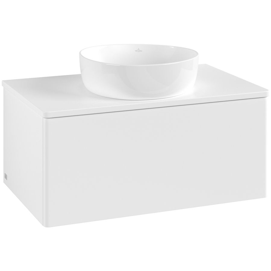Wastafelonderkast Antao 800x360x500mm White Matt Lacquer K30010MT