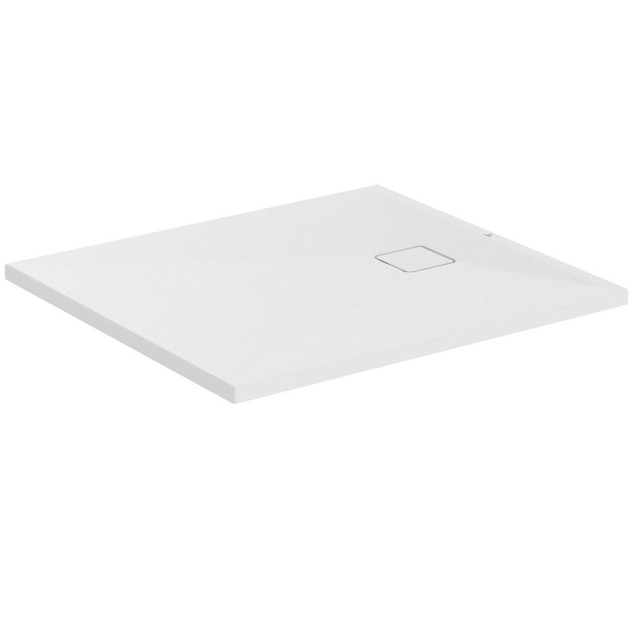 Douchebak rechthoek 1000x900x35mm silk white ultra flat evo