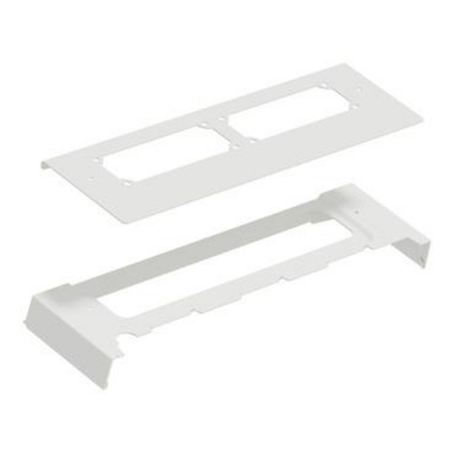 Gland plate interface PrismaSeT G 2 cut-outs FL21 gland pl