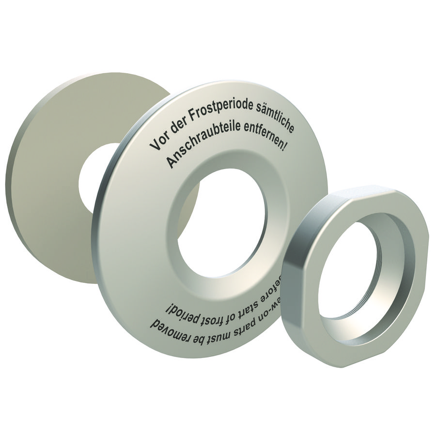 Afvoerhuis tbv DN15 FROSTI