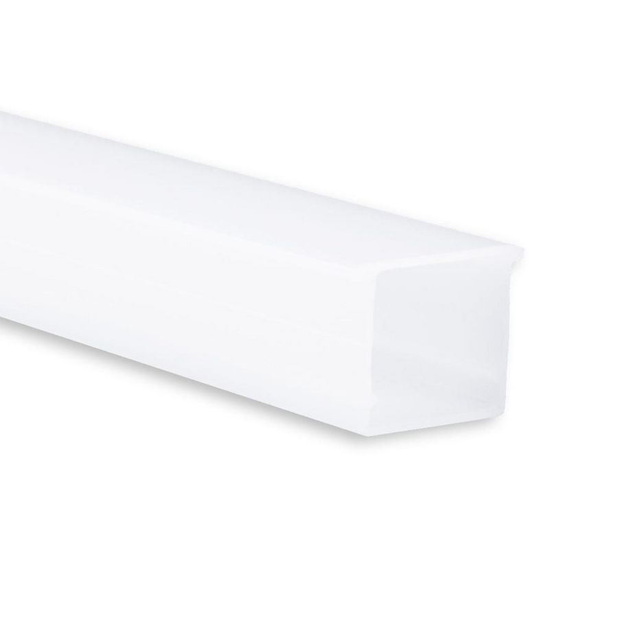 Afdekkap C21 L=2mtr. voor profiel PN8 - H2O opaal/gesatineerd