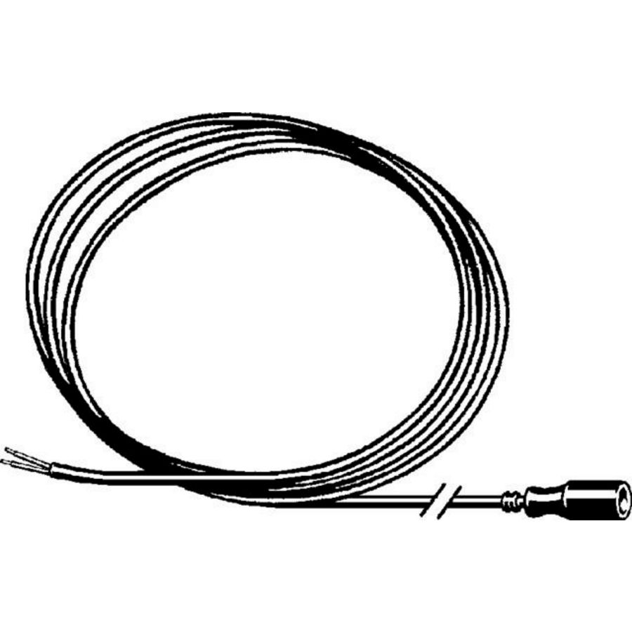 aansluitkabel koper/zwart