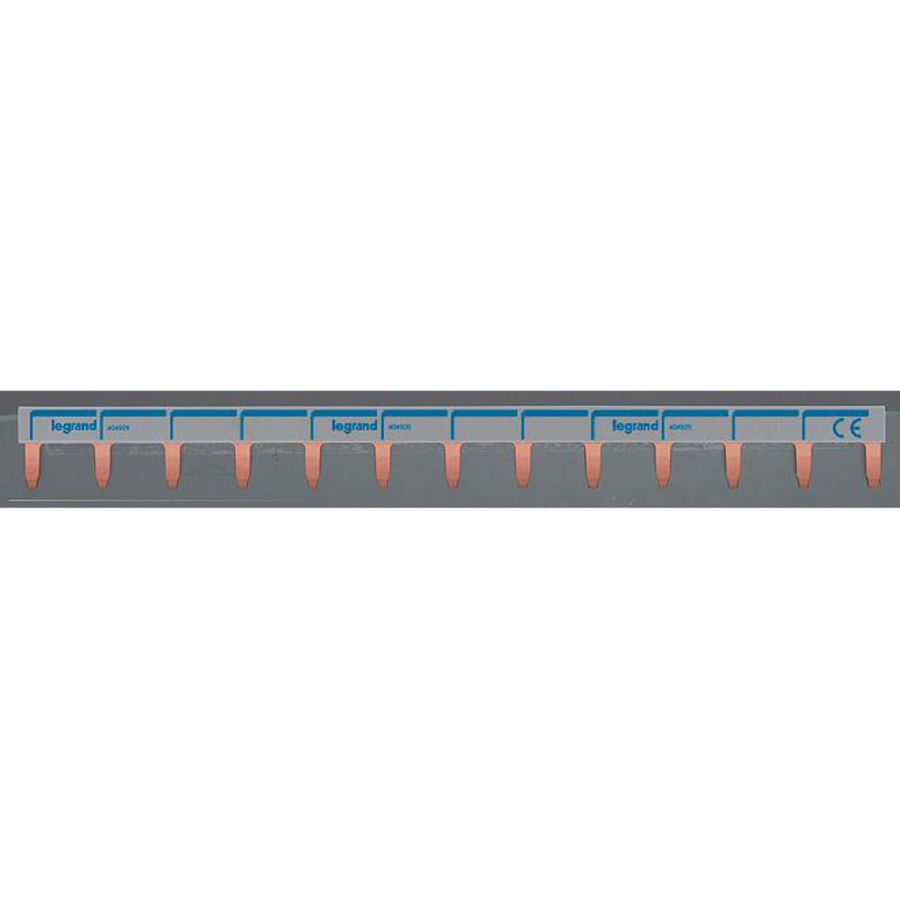 Aansluitrail 1P 57x1 stift