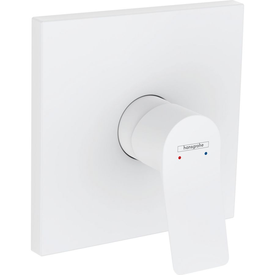 Afbouwdeel Vivenis 1-hendel inbouwdouchemengkraan mat wit