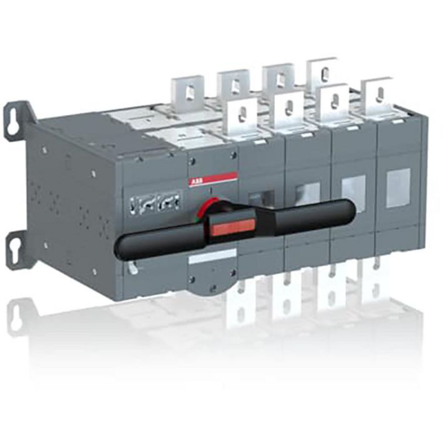 Gemotoriseerde omschakelaar 1000A 4P 110 VAC/DC motor