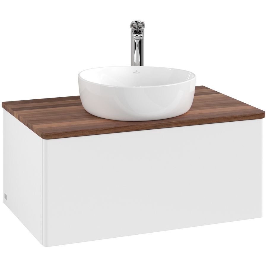 Wastafelonderkast Antao 800x360x500mm White Matt Lacquer K30052MT