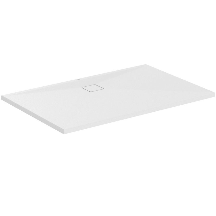 Douchebak rechthoek 1400x900x35mm silk white ultra flat evo