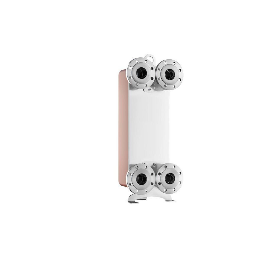 Warmtewisselaar Longtherm gesoldeerd RMB-235-230 flensaansluiting DN80/PN40