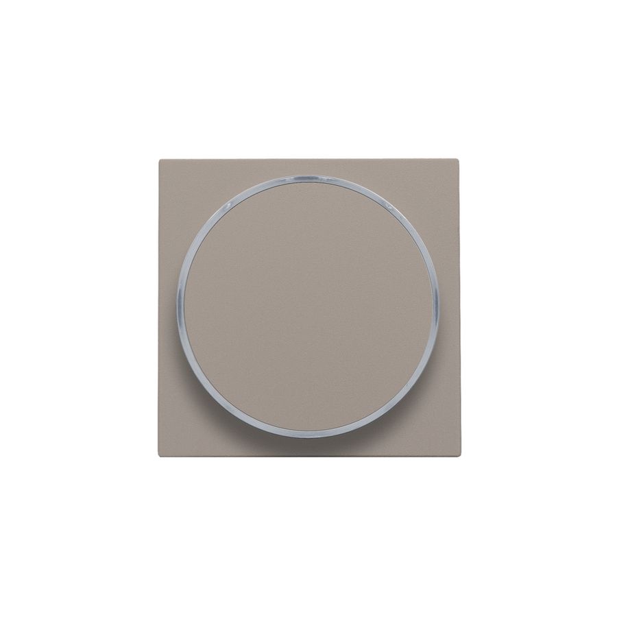 Afwerkingsset doorschijnende ring z. symbool 6A bronze c.