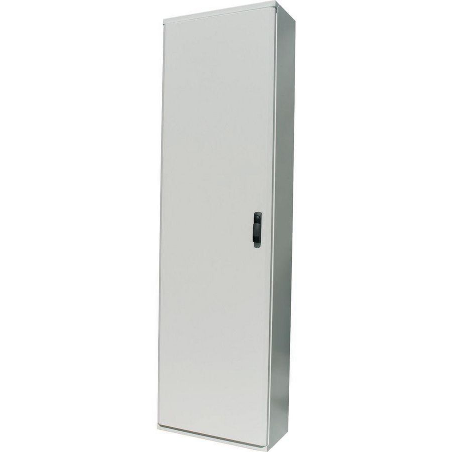 Staande verdeler IP30 1000x1760x300mm grijs zwenkhevelgreep