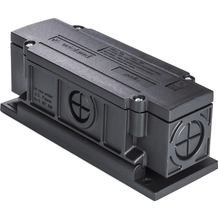 Aansluitdoos podis con 7-polig zwart VVE=6