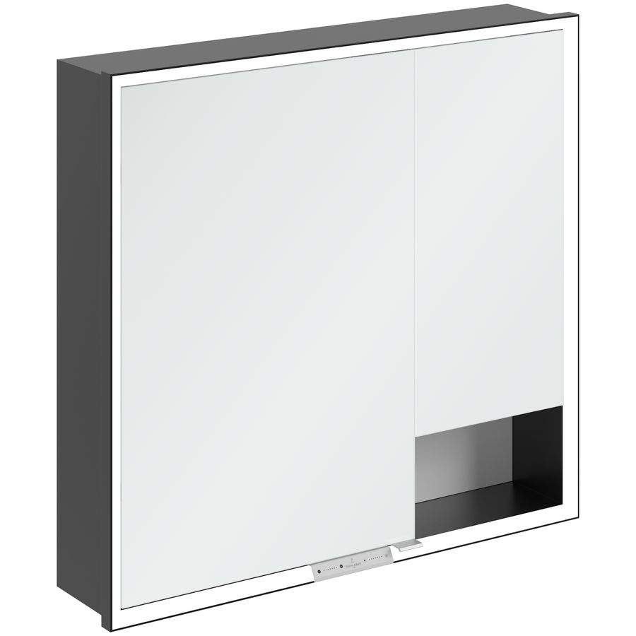 Inbouw-spiegelkast My View+ 800x750x168mm Pure White
