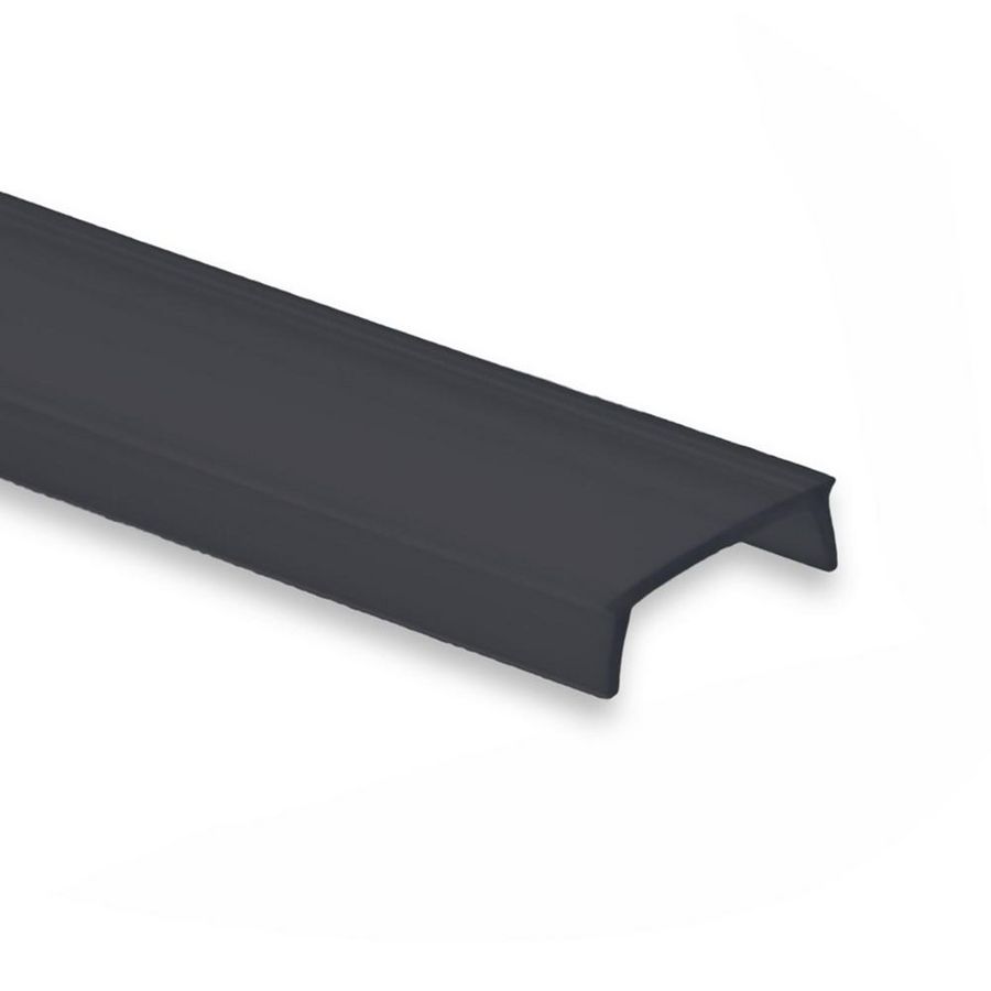 Afdekkap C1 2mtr. profiel PL1/PL2/PL3/PL7/PL8 zwart/mat