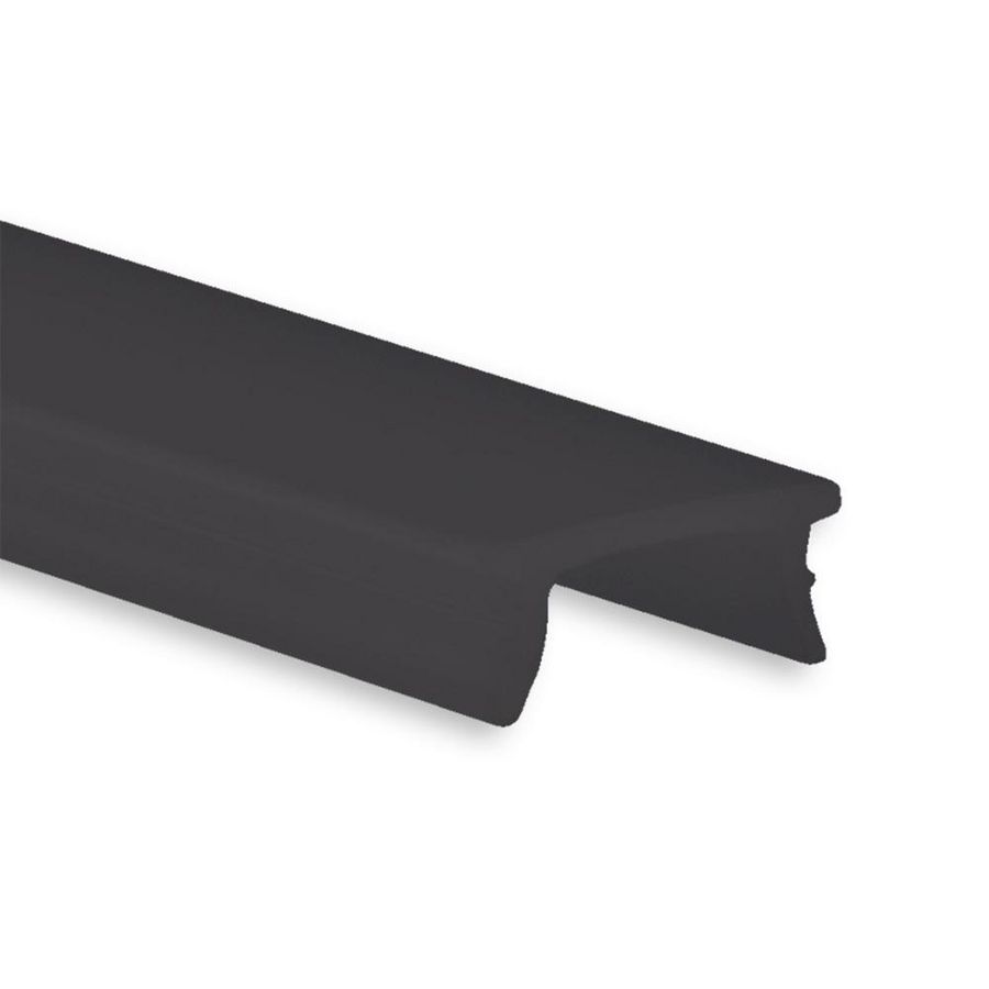Afdekkap C23 L=2mtr. voor profiel PO16 zwart