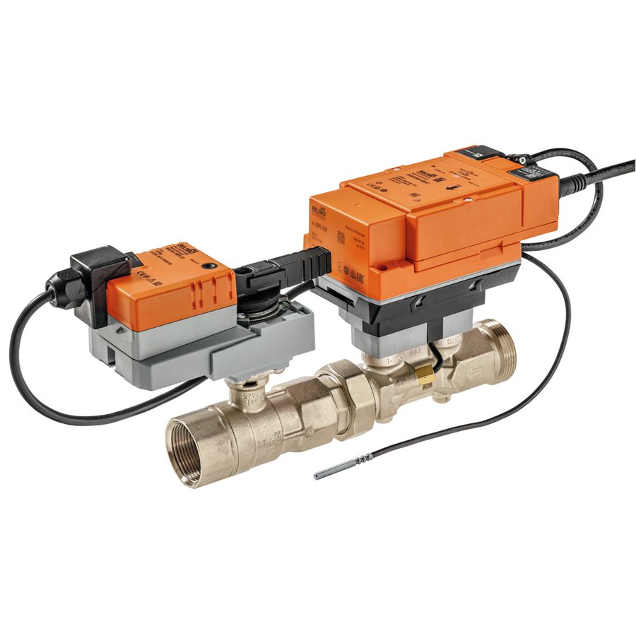 Elek. 2-weg PI-CCV klep AC/DC 24V BACnet IP BACn EV032R2+BAC
