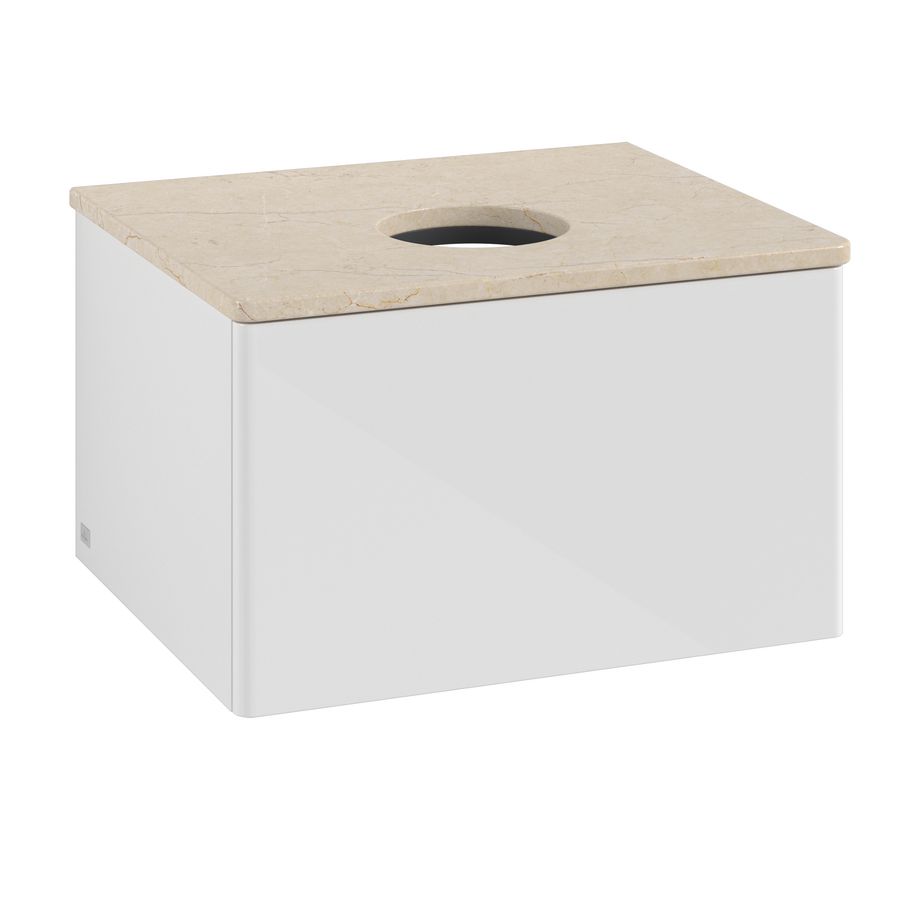 Wastafelonderkast Antao 600x360x500mm G.White.L L29013GF